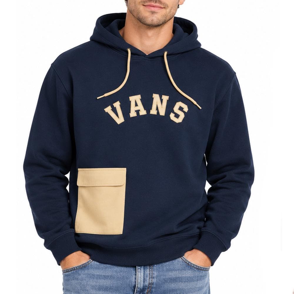 Sweat Marine Homme Vans Prep Hoodie 1