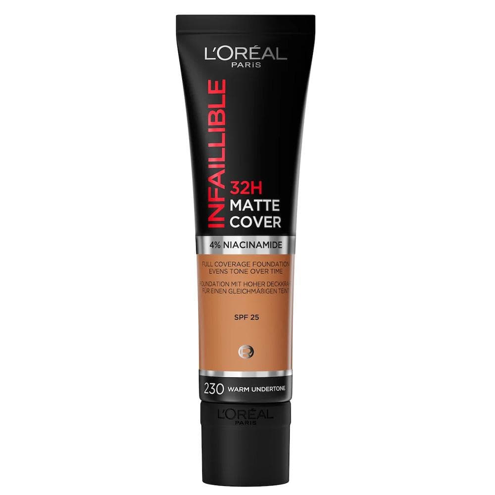 Fond de teint L'Oréal Paris Infaillible Matte Cover 230 Doré 1