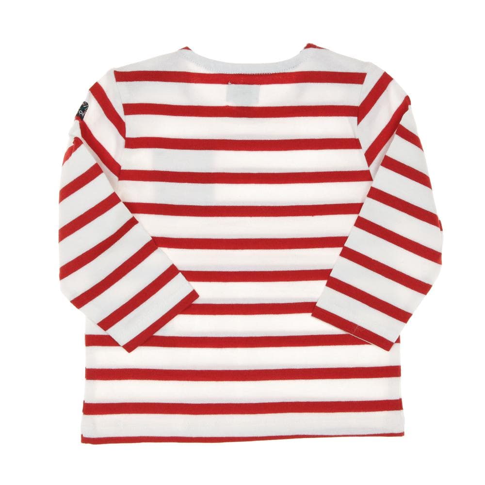 T-Shirt Blanc/Rouge Garçon EOMCorail 2