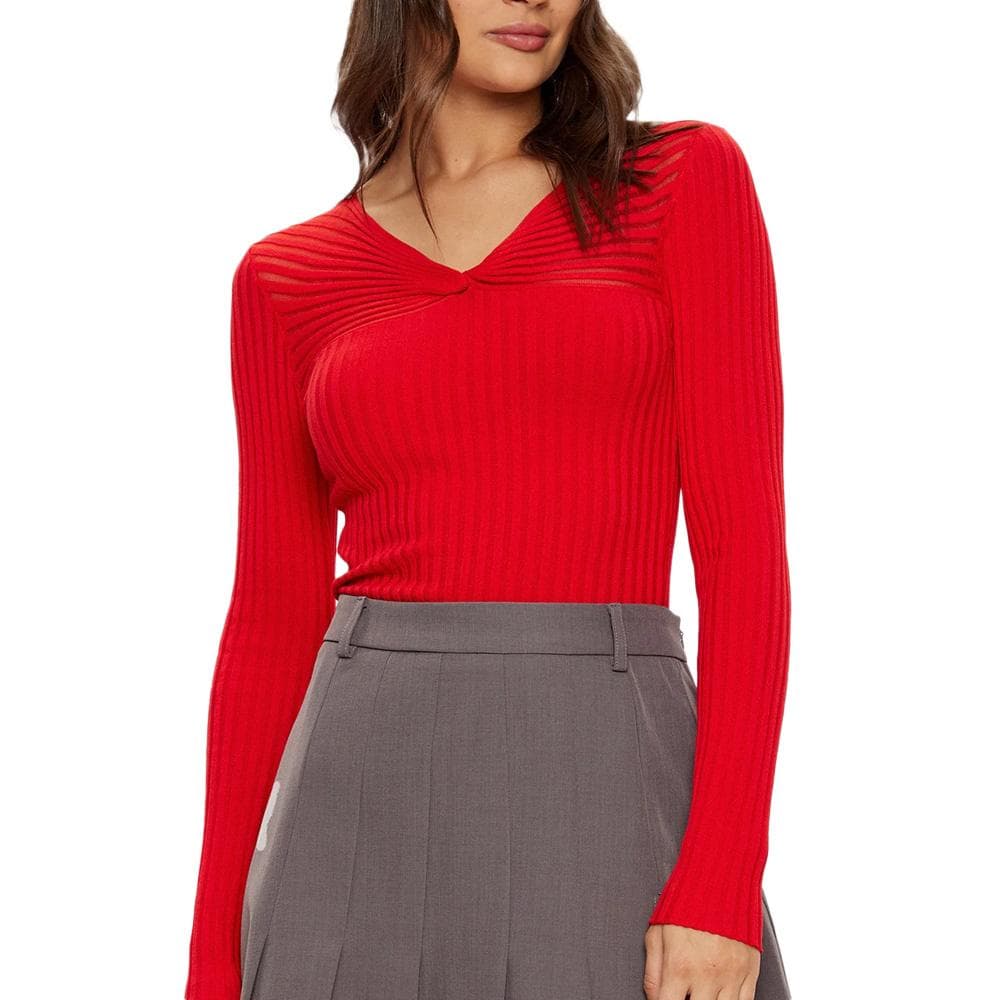 Pull Rouge Femme Morgan MGANZA 1