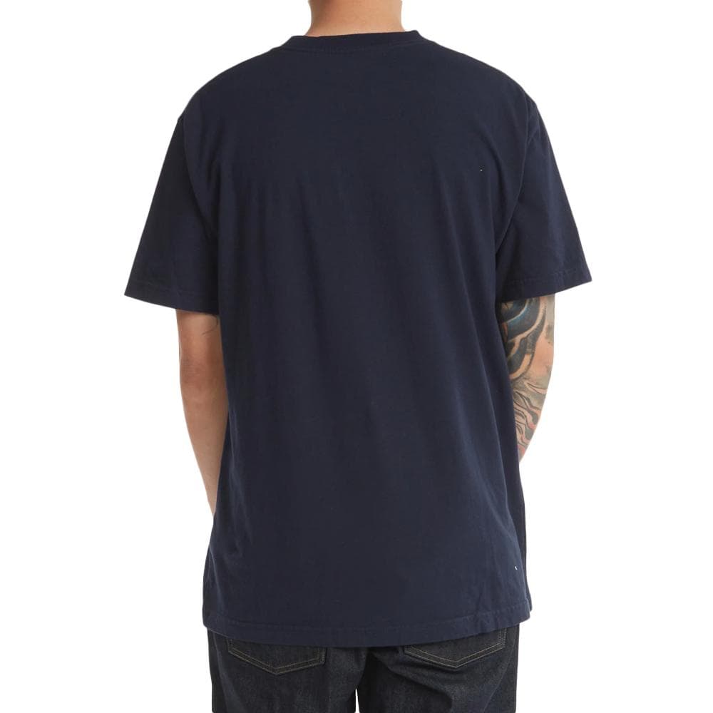 T-Shirt Marine Homme Dc shoes Pilot 2