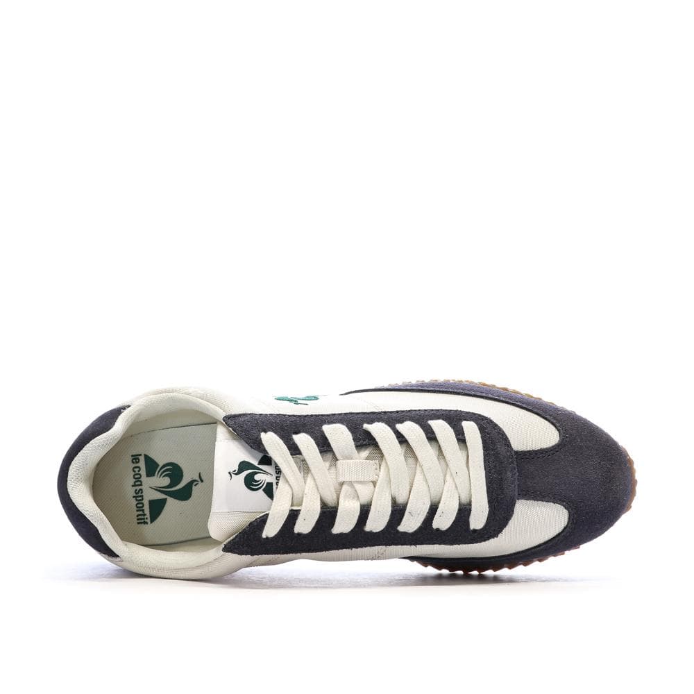 Baskets Ecru/Bleu Homme Le Coq Sportif Veloce 4
