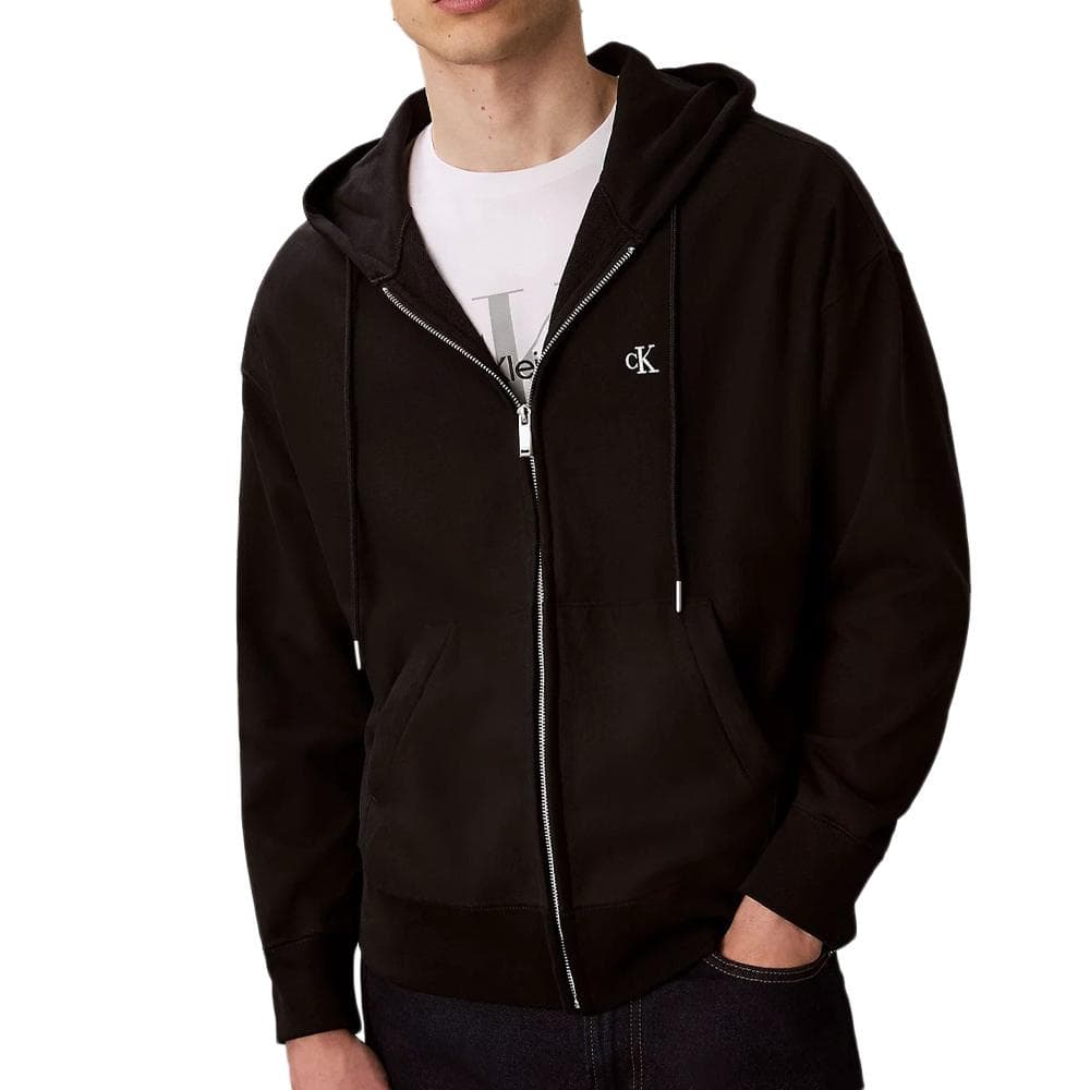 Sweat Noir Homme Calvin Klein Jeans Premium 1