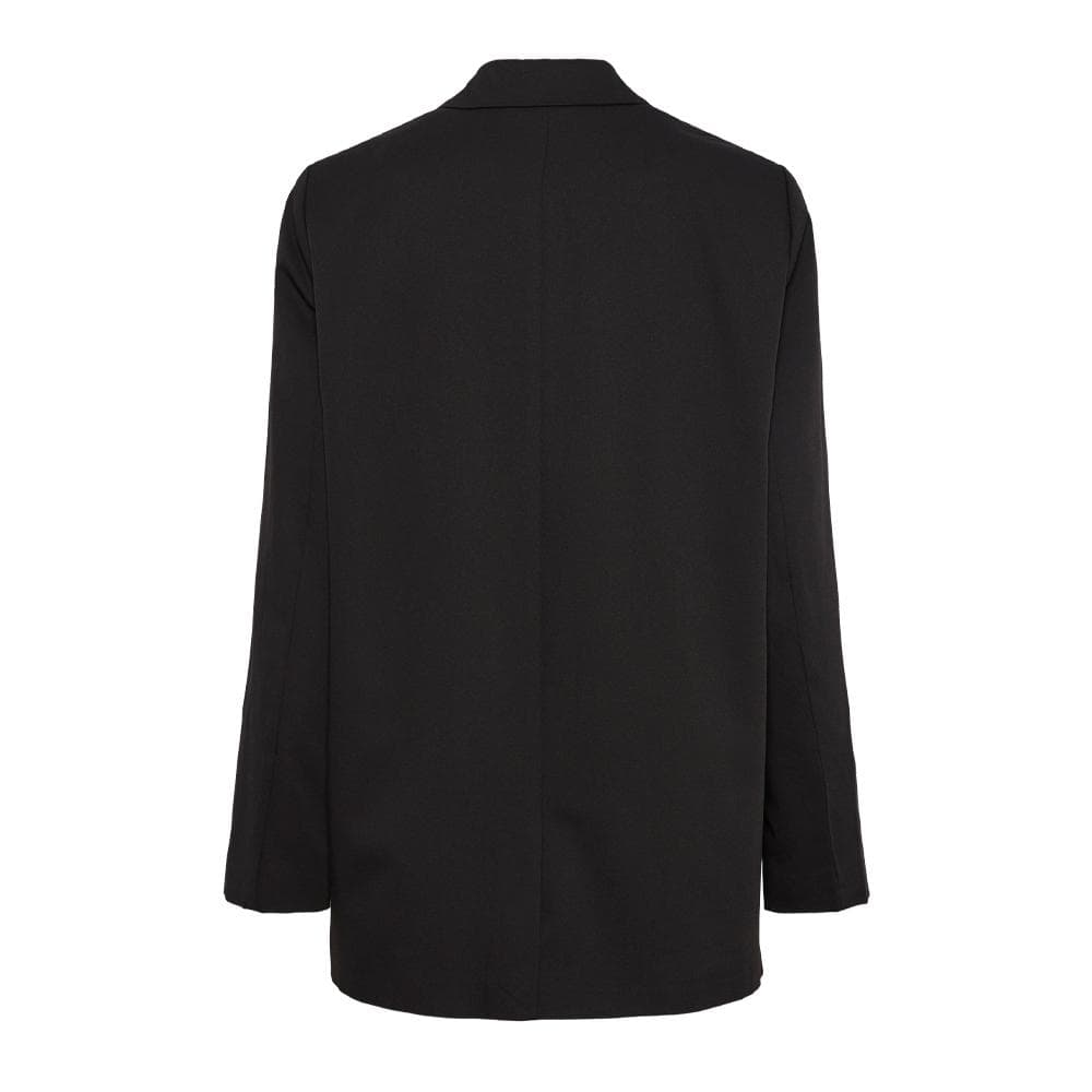 Blazer Noir Femme Pieces Thelma 2