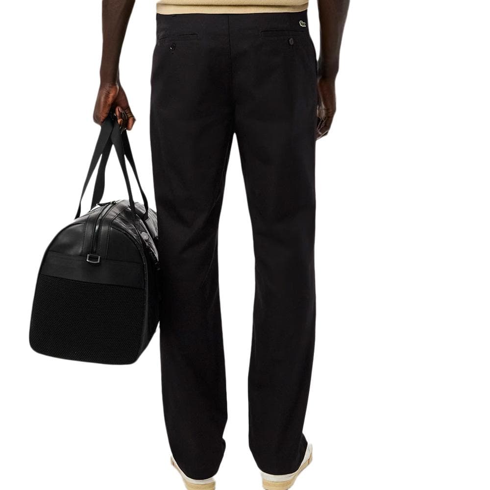 Pantalon fluide Noir Homme Lacoste HH3332 2