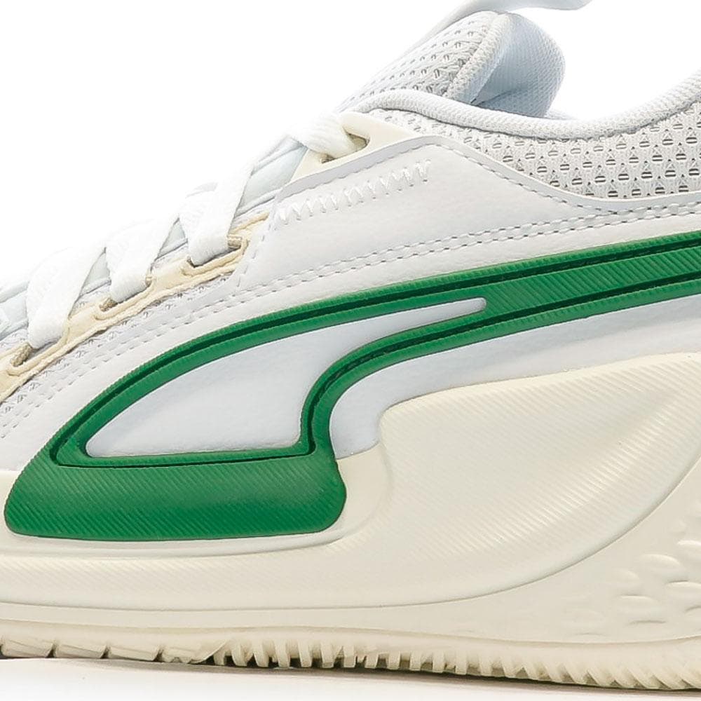 Chaussures de Basketball Blanc/Vert Homme Puma Court Rider 7
