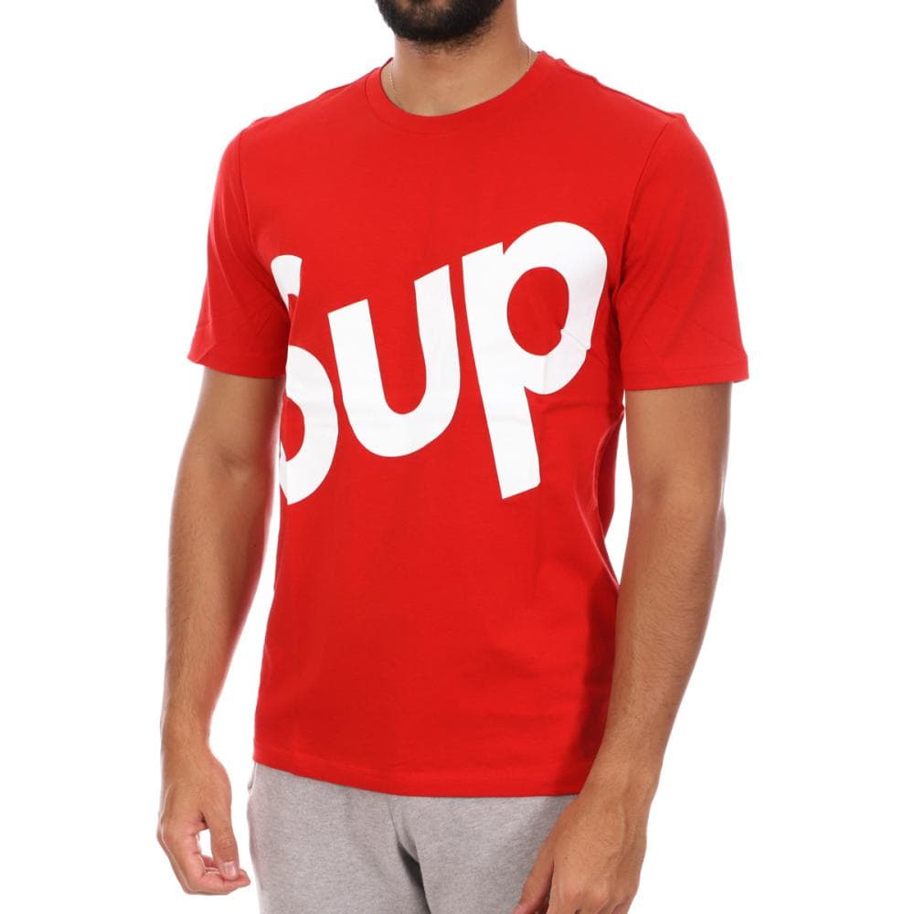 T-shirt Rouge Homme Supreme Grip Achy 1
