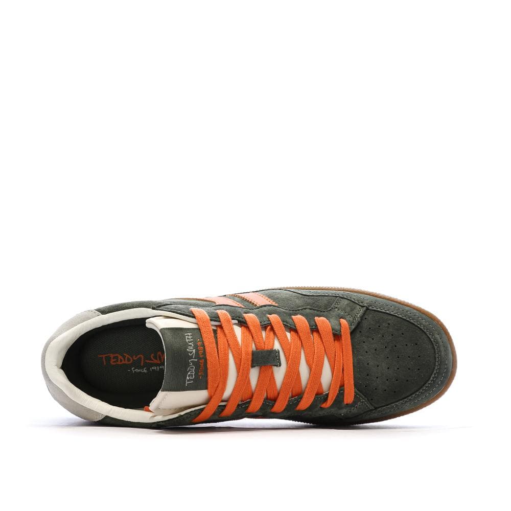 Baskets Kaki/Orange Homme Teddy Smith 120310 4