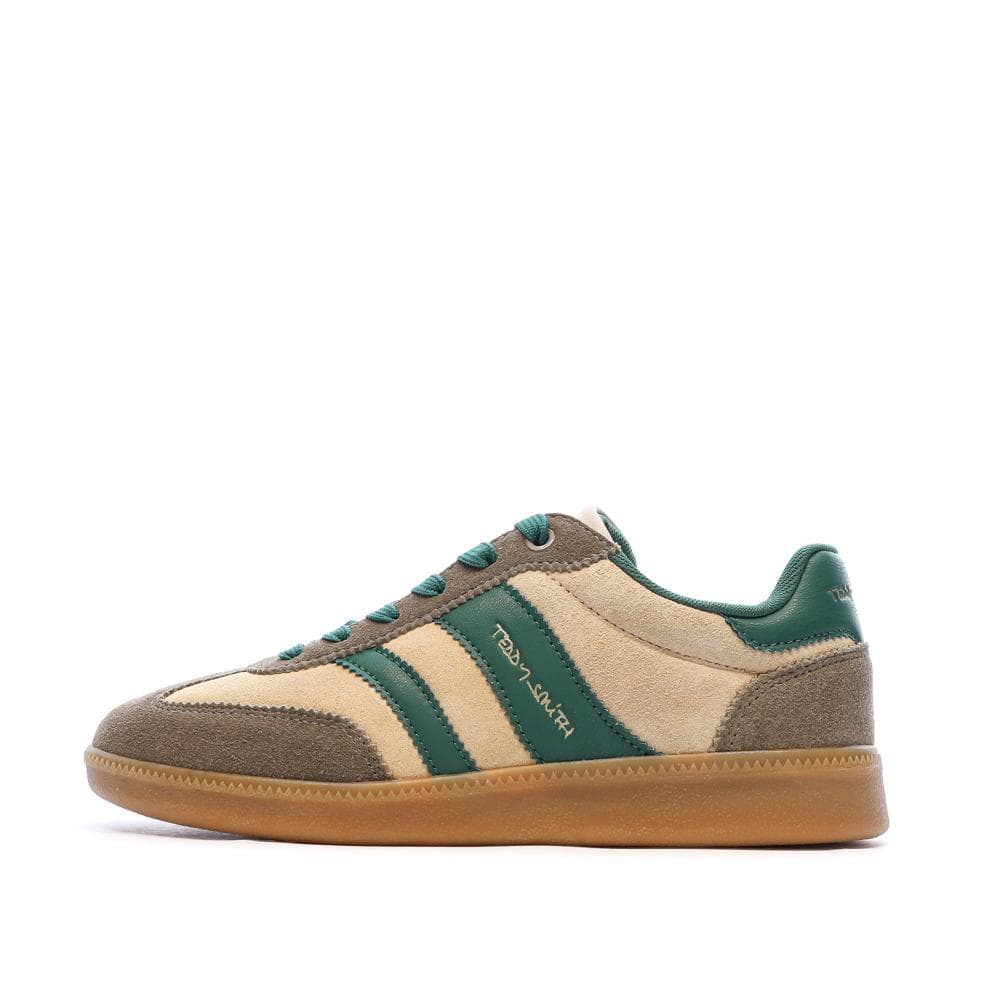 Baskets Vert Foncé/Beige Femme Teddy Smith 120235 1
