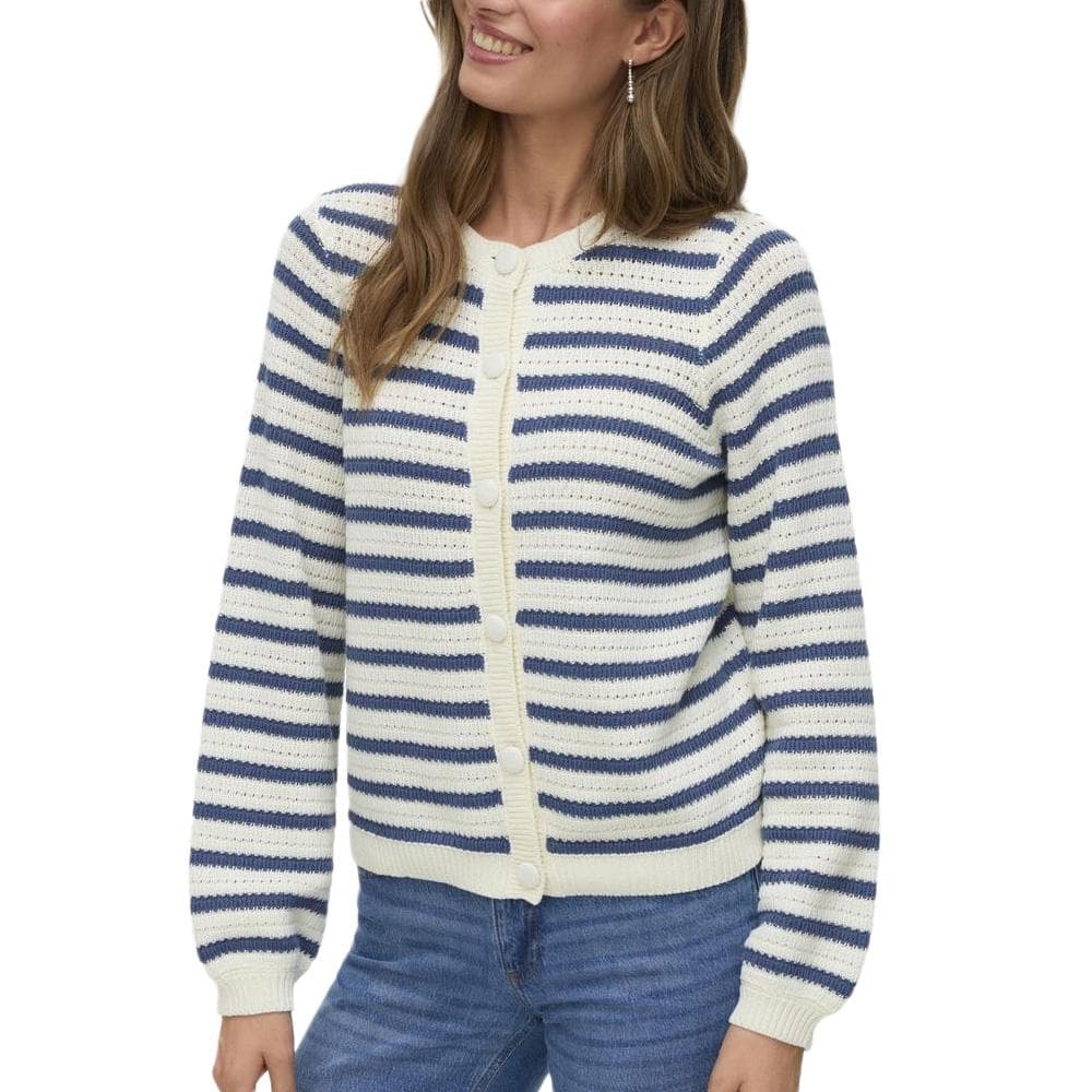 Gilet Beige/Marine Femme Vero Moda Geous 1