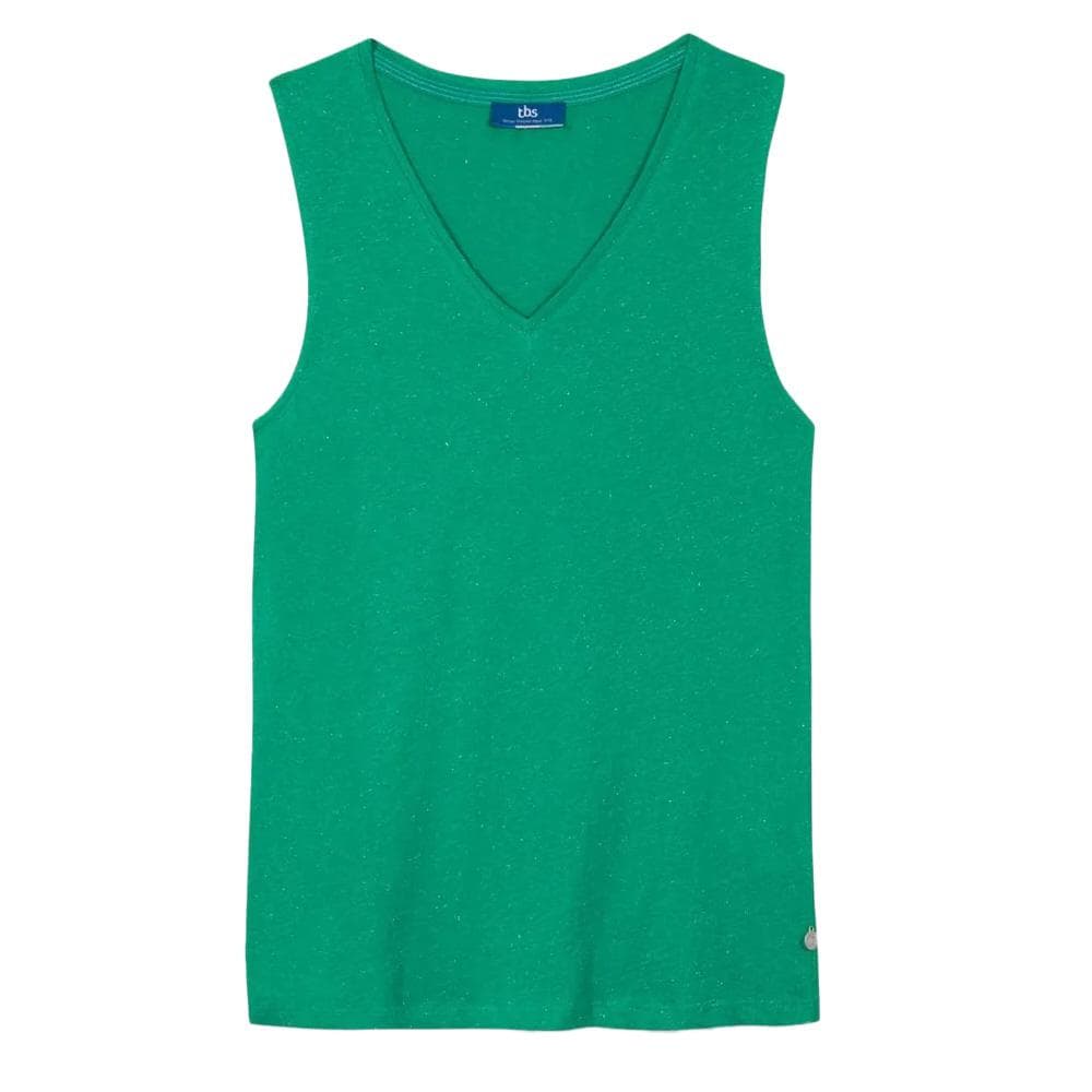 Débardeur Vert Femme TBS ADINADEBP 1