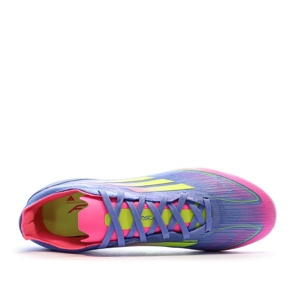 Chaussures de Foot Bleu/Rose/Jaune Homme Adidas F50 Pro FG 4
