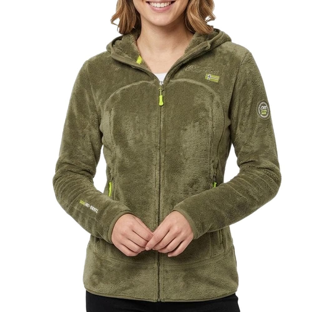 Polaire Kaki Femme Geographical Norway Paline Lady B85 1