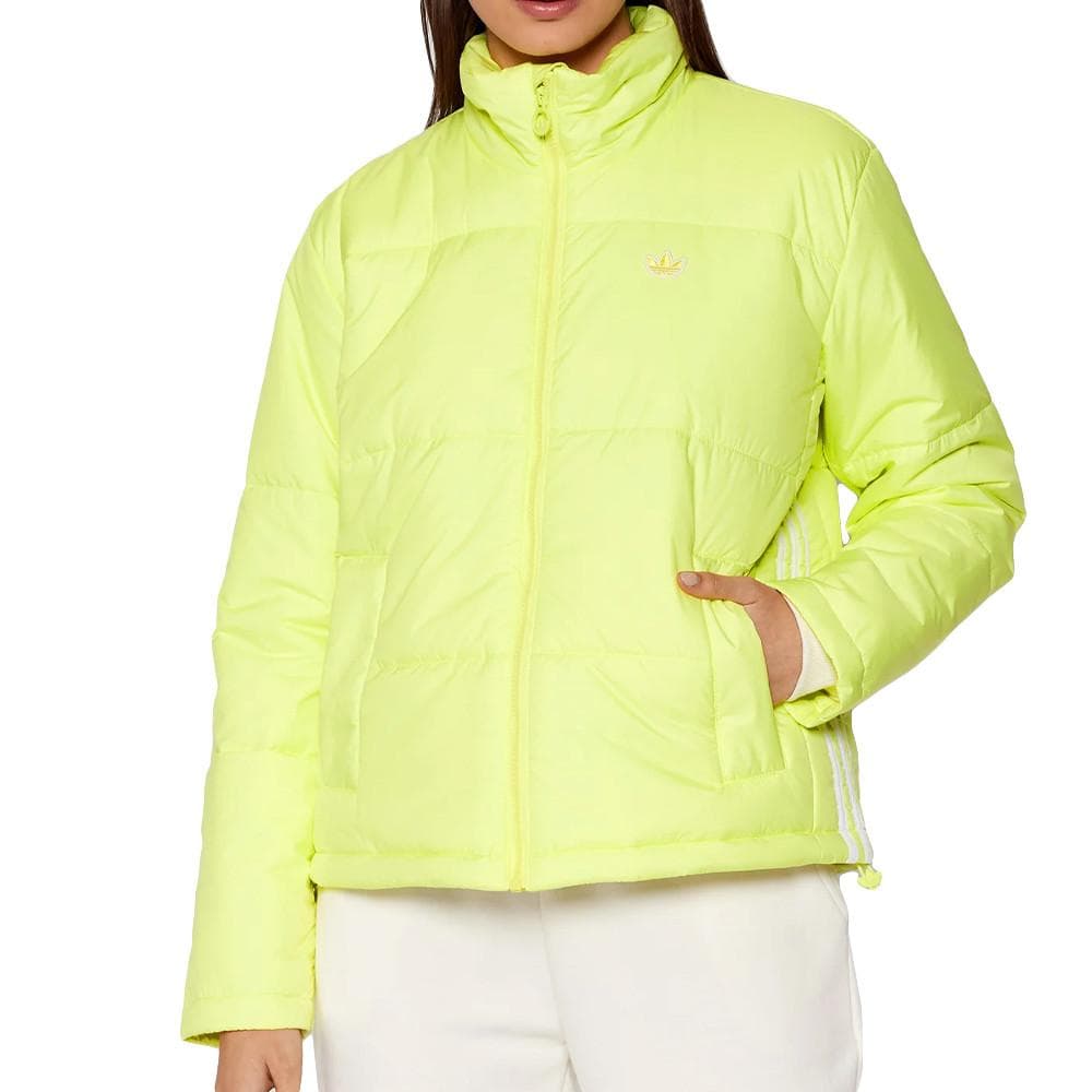 Doudoune Jaune Fluo Femme Adidas Puffer 1