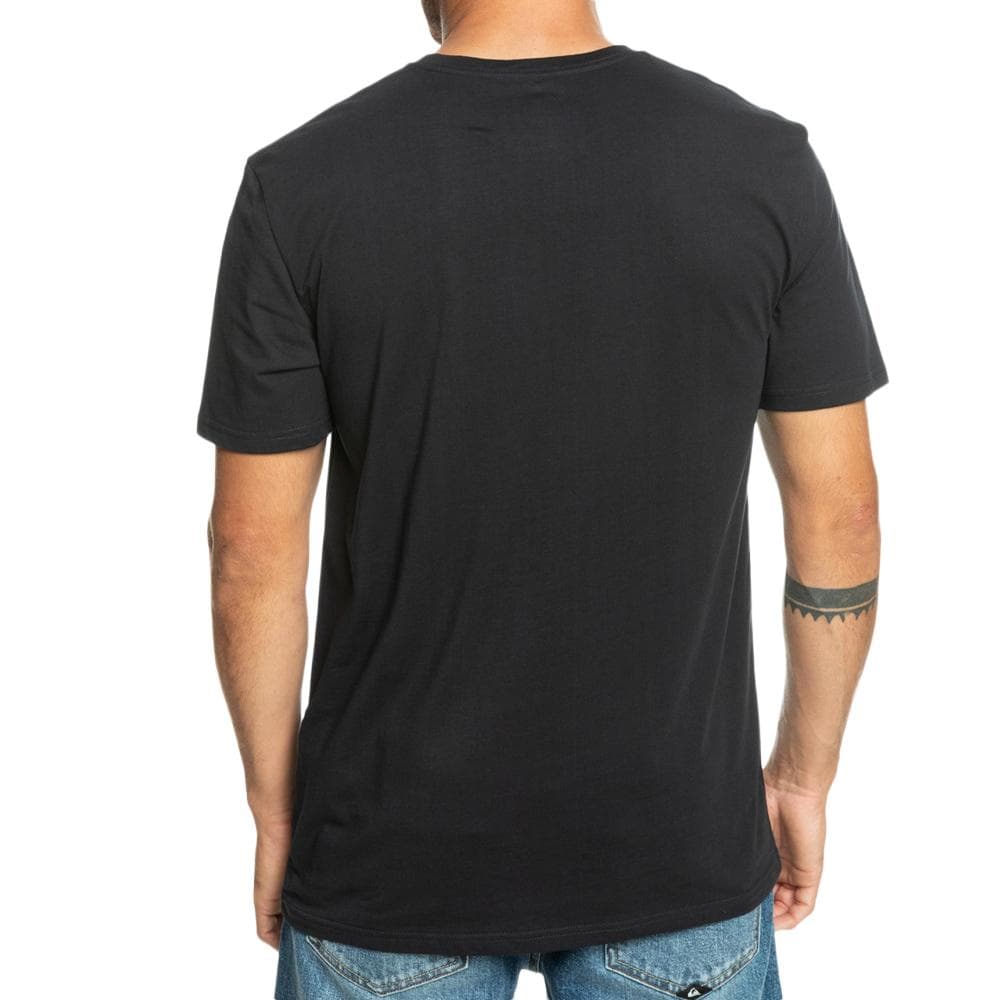 T-Shirt Noir Homme Quiksilver Inshapes 2