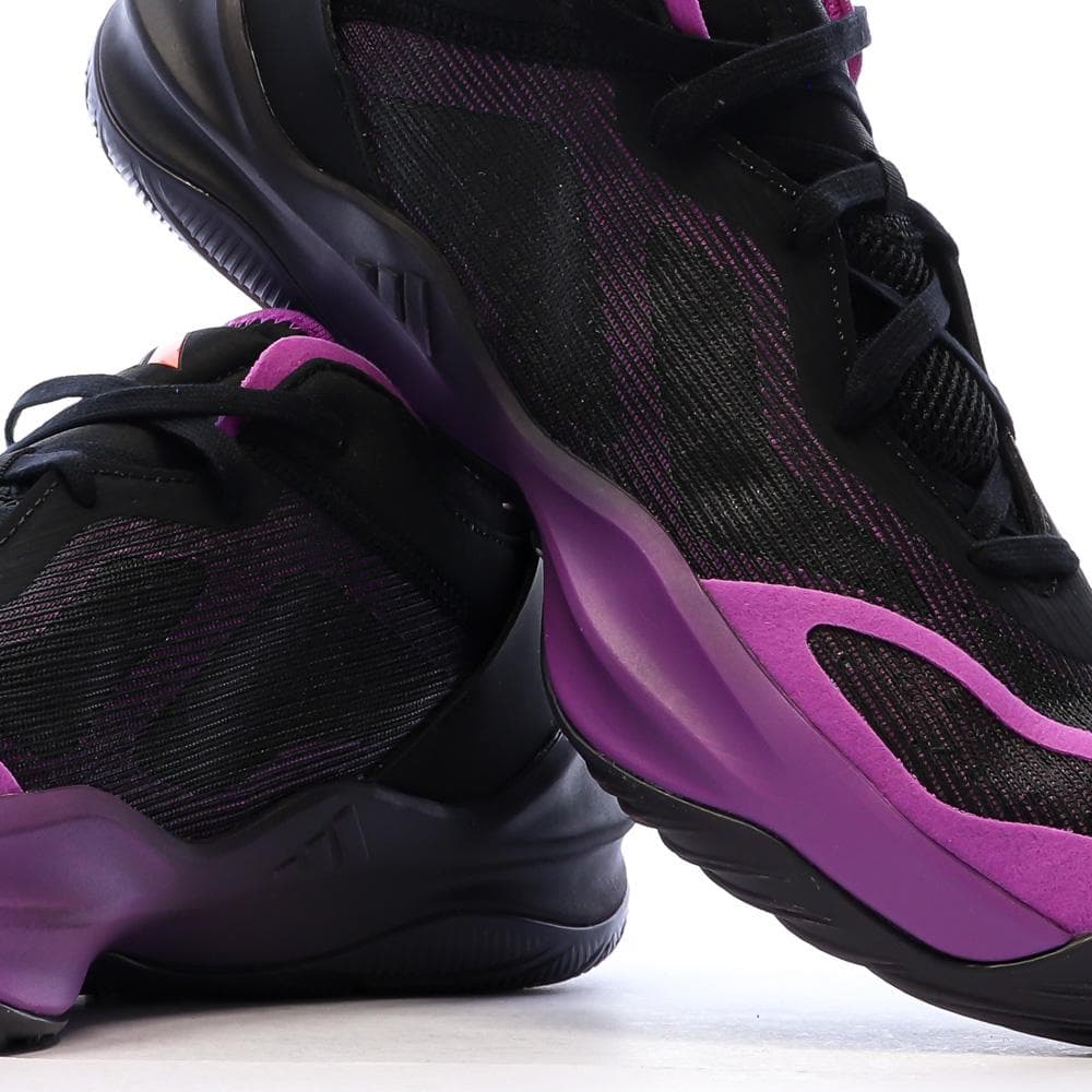 Chaussures de basketball Noir/Violet Homme Adidas Adizero 7