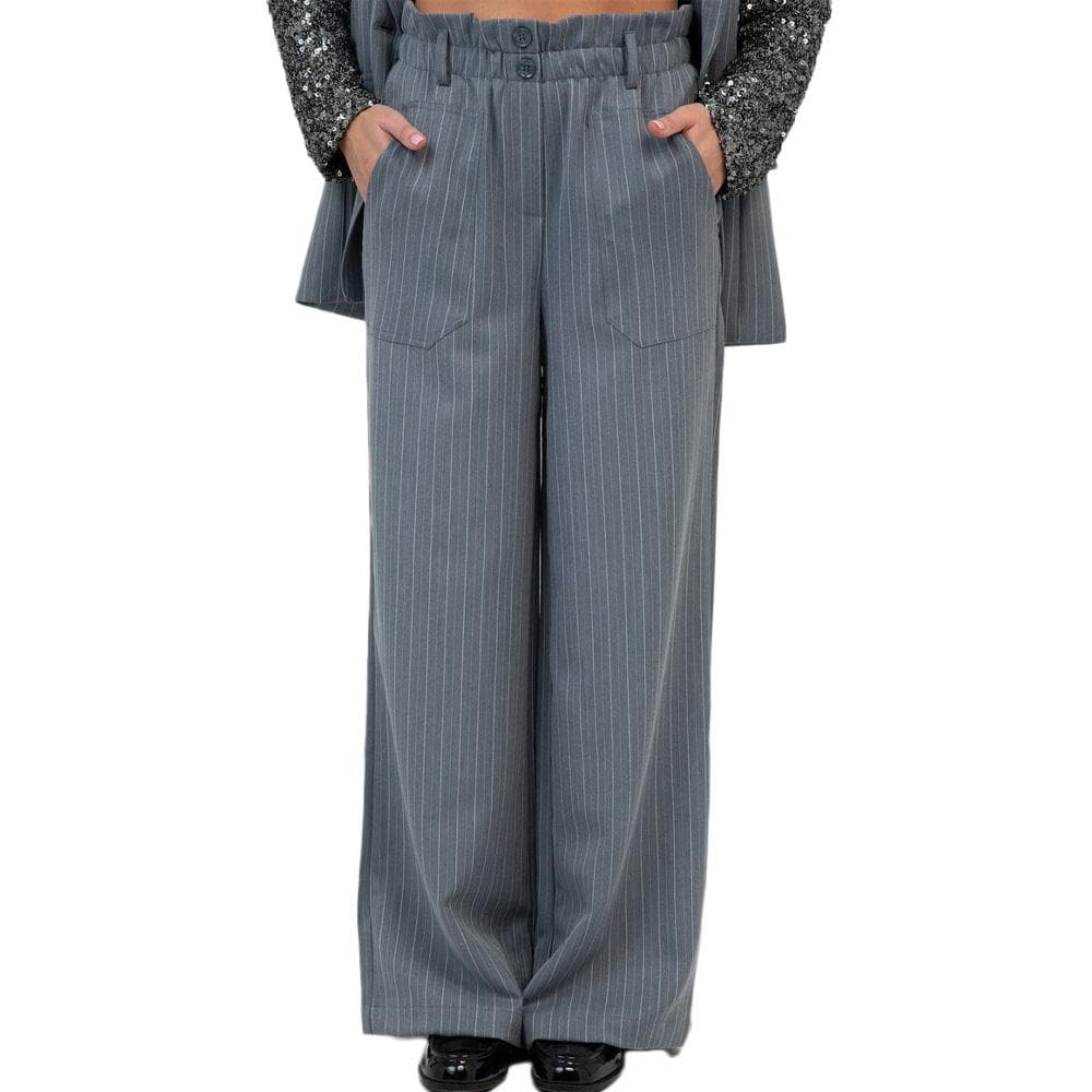 Pantalon Gris Femme An'ge Lea 1