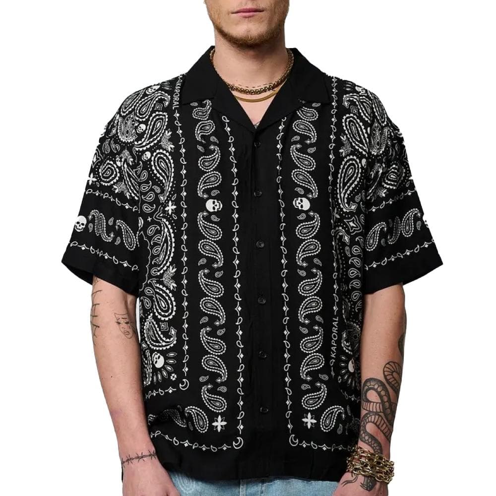 Chemise Noire Homme Kaporal TEXAS 1