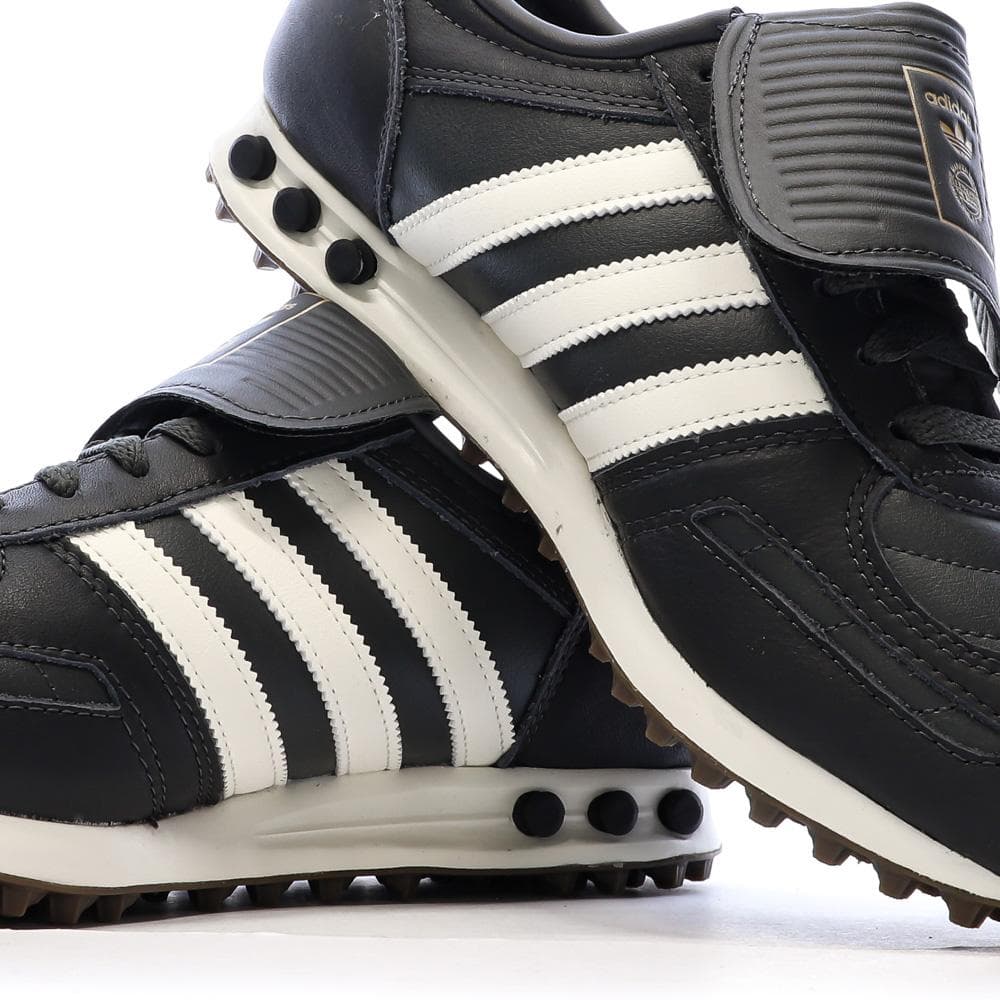 Baskets Grises Foncées Homme Adidas La Trainer 7