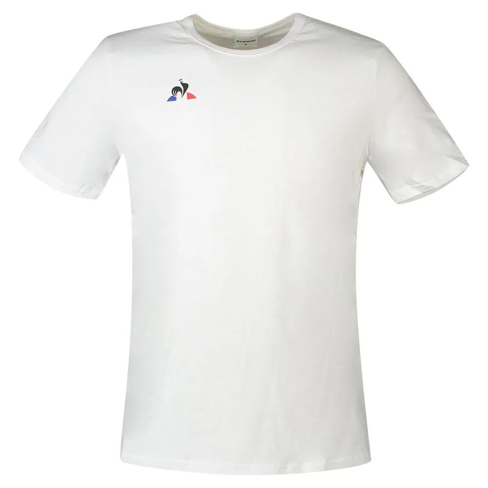 T-shirt Blanc Garçon Le Coq Sportif Presentation 1