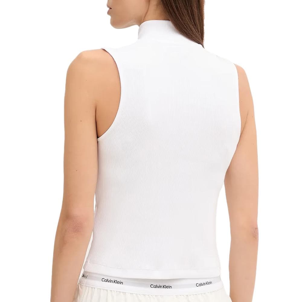 Top Blanc Femme Calvin Klein Jeans A- Woven 2