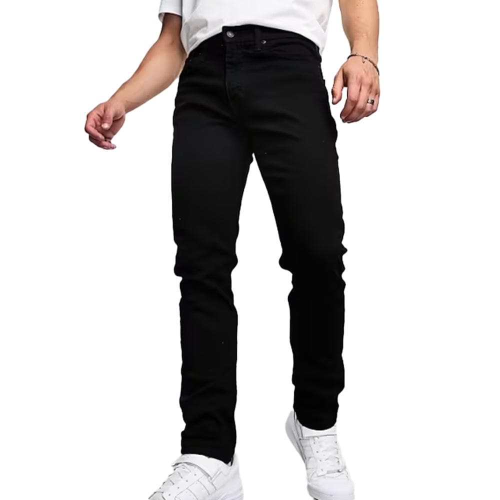 Jean Taper Noir Homme Levi's 502 1