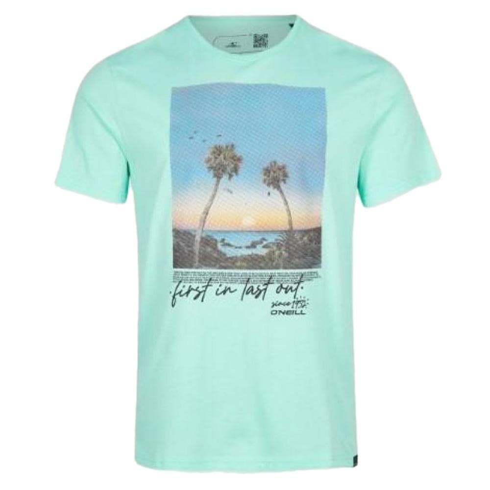 T-shirt Turquoise Homme O'Neill Loren 1
