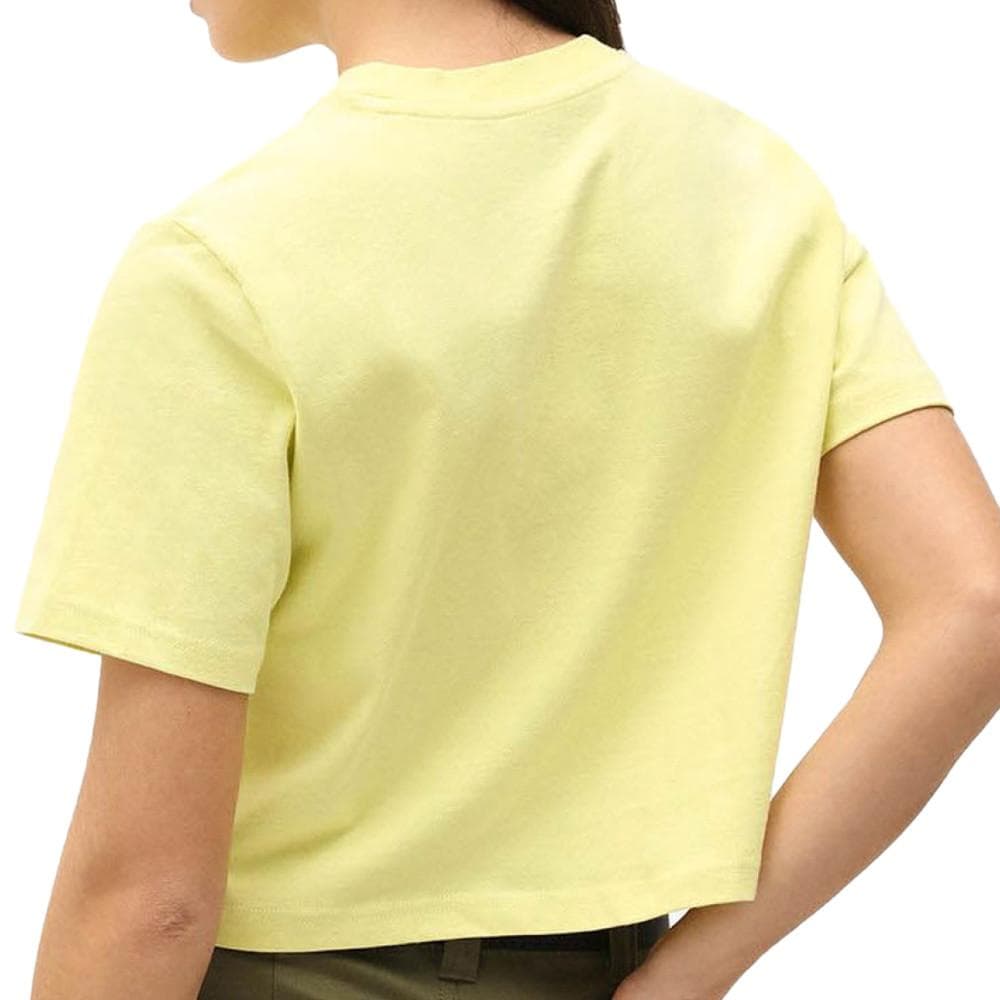 T-shirt Vert Crop Femme Dickies Porterdale 2
