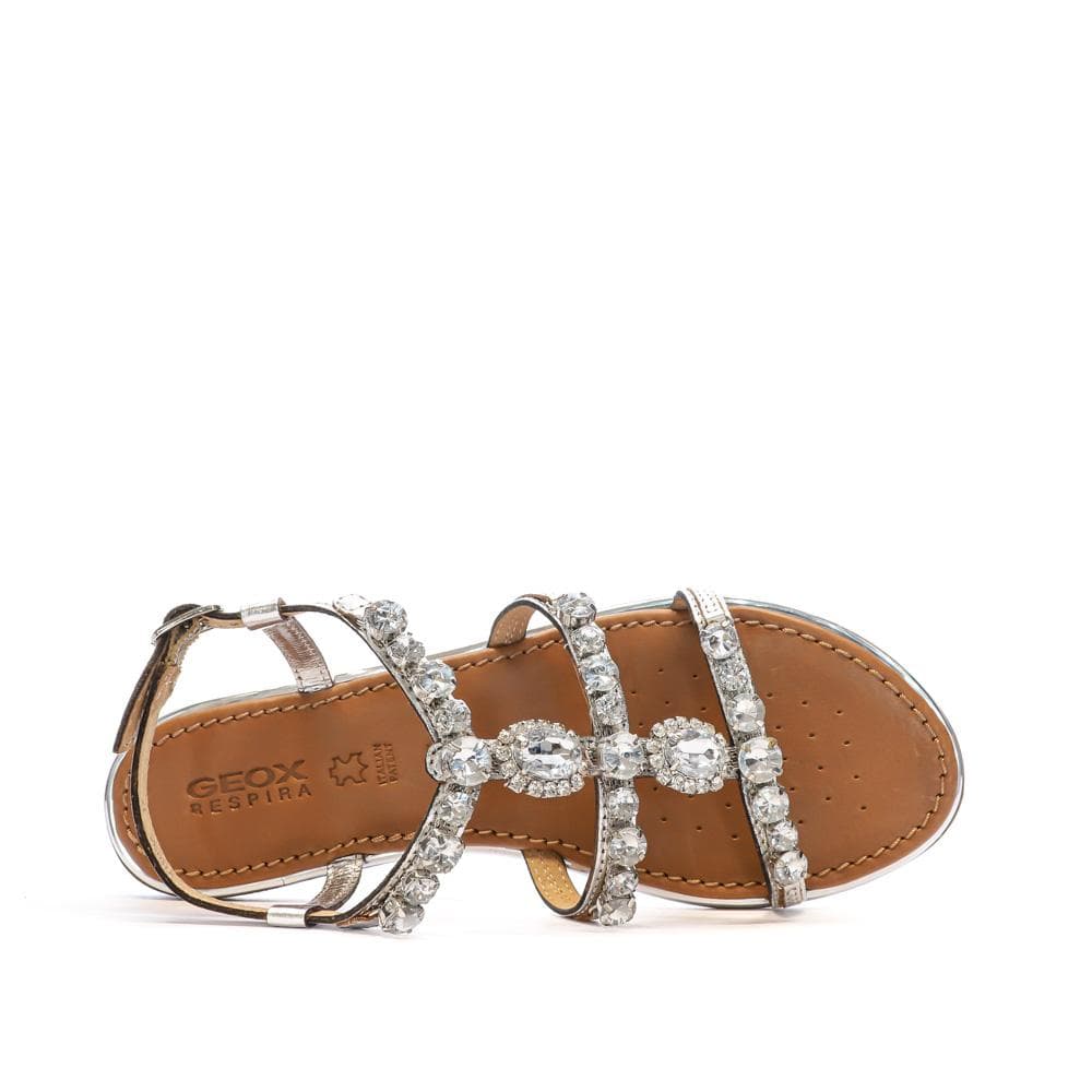 Sandales Argenté Femme Geox Sozy Plus 4