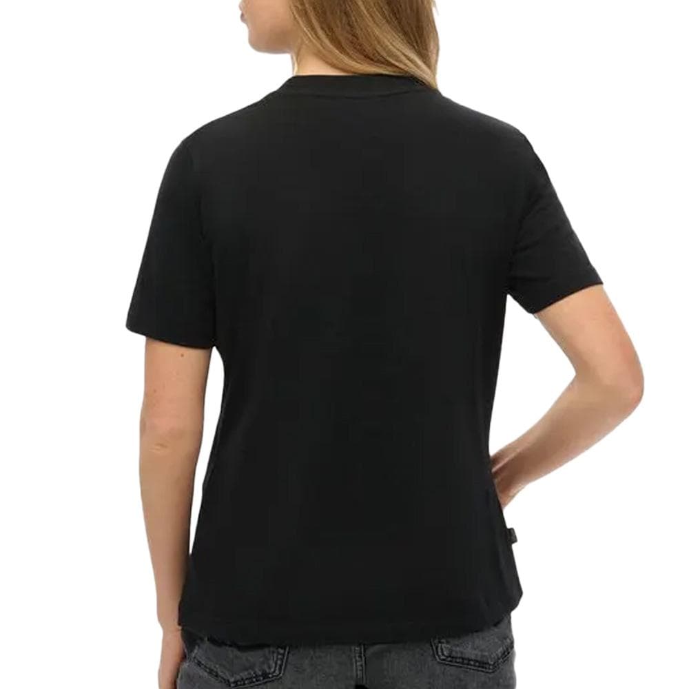 T-Shirt Noir Femme Superdry W1011644A 2