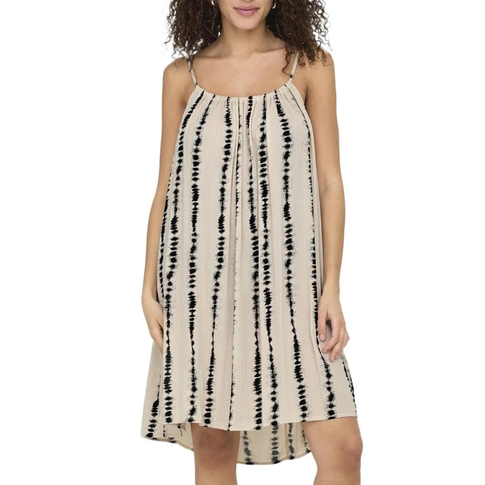 Robe Beige/Noir Femme JDY Breeze 1