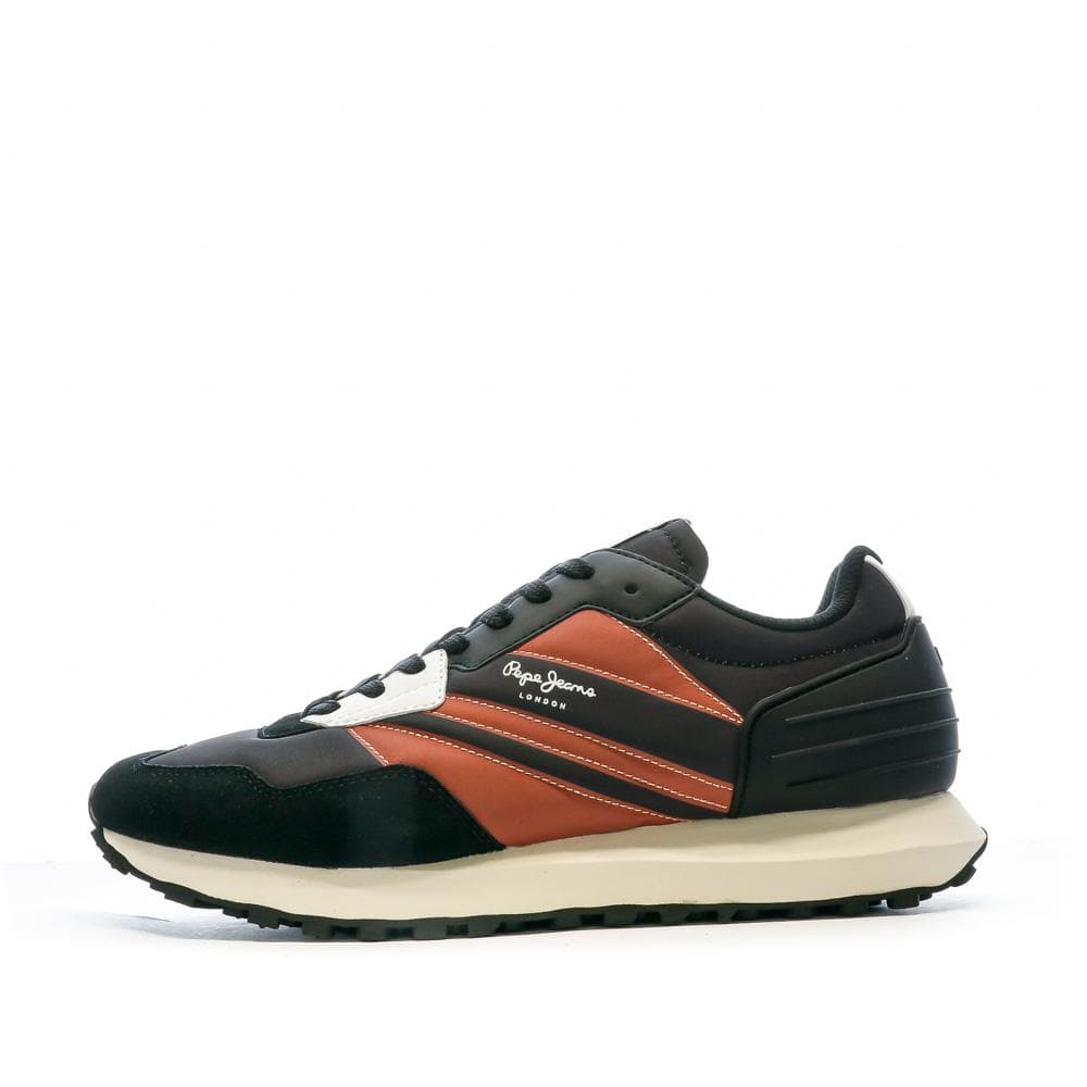Baskets Noir/Camel Homme Pepe Jeans Foster 1