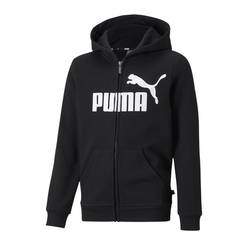 Sweat Zippé Noir Garçon Puma 586967 1