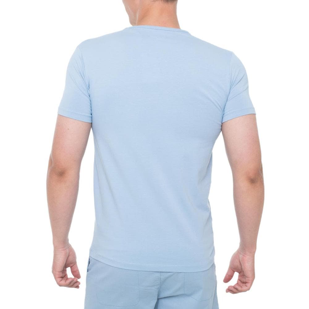 T-shirt Bleu Homme Pepe Jeans Original Basic PM508212 2