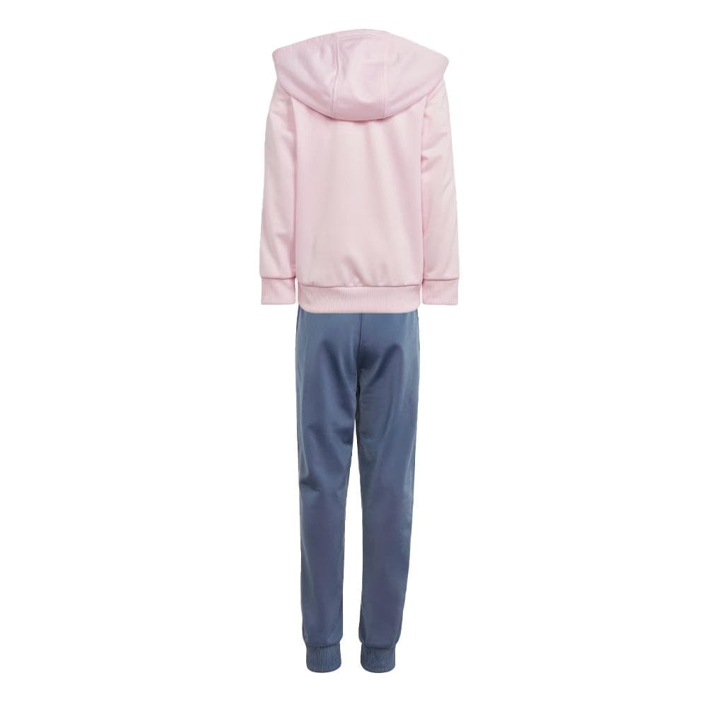 Survêtement Rose/Bleu Fille Adidas 3 bandes Essentials 2