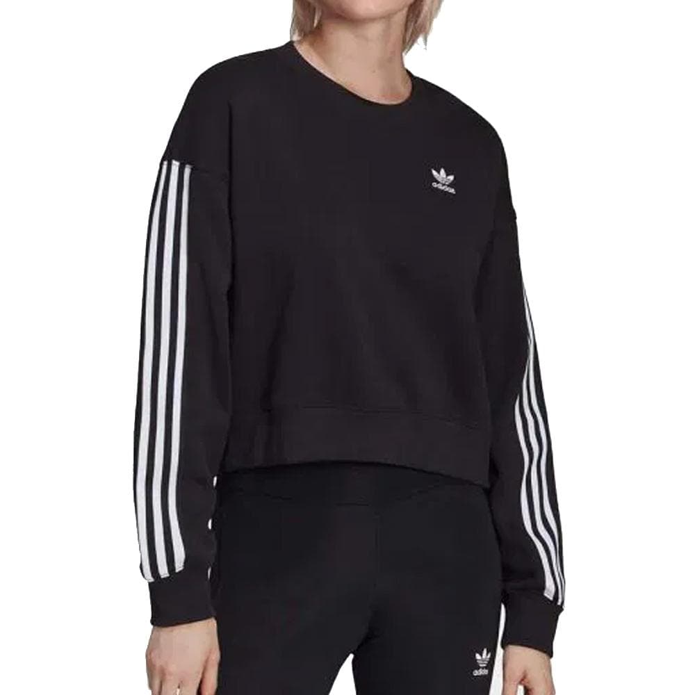 Sweat Noir Femme Adidas HC2064 1