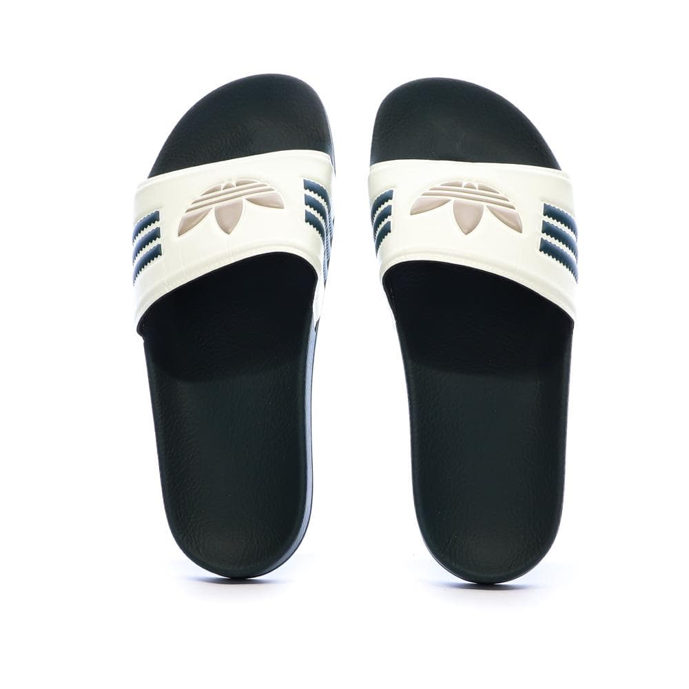 Claquettes Blanches/Noires Homme Adidas Adilette 3