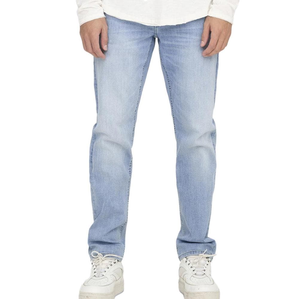 Jean en Jean Bleu Clair Homme Only & Sons Sweft 1