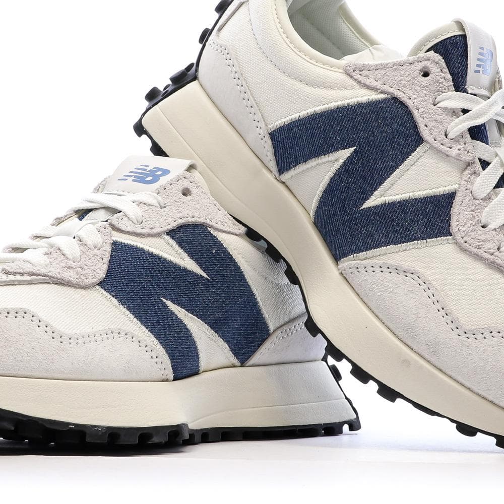 327 Baskets Grises/Bleu Femme New Balance 7