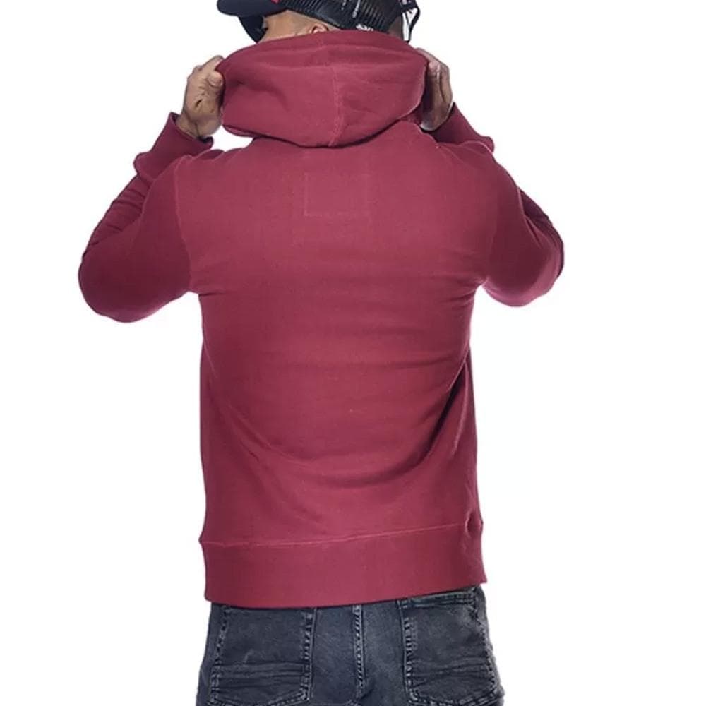 Sweat à Capuche Bordeaux Homme Von Dutch Must 2