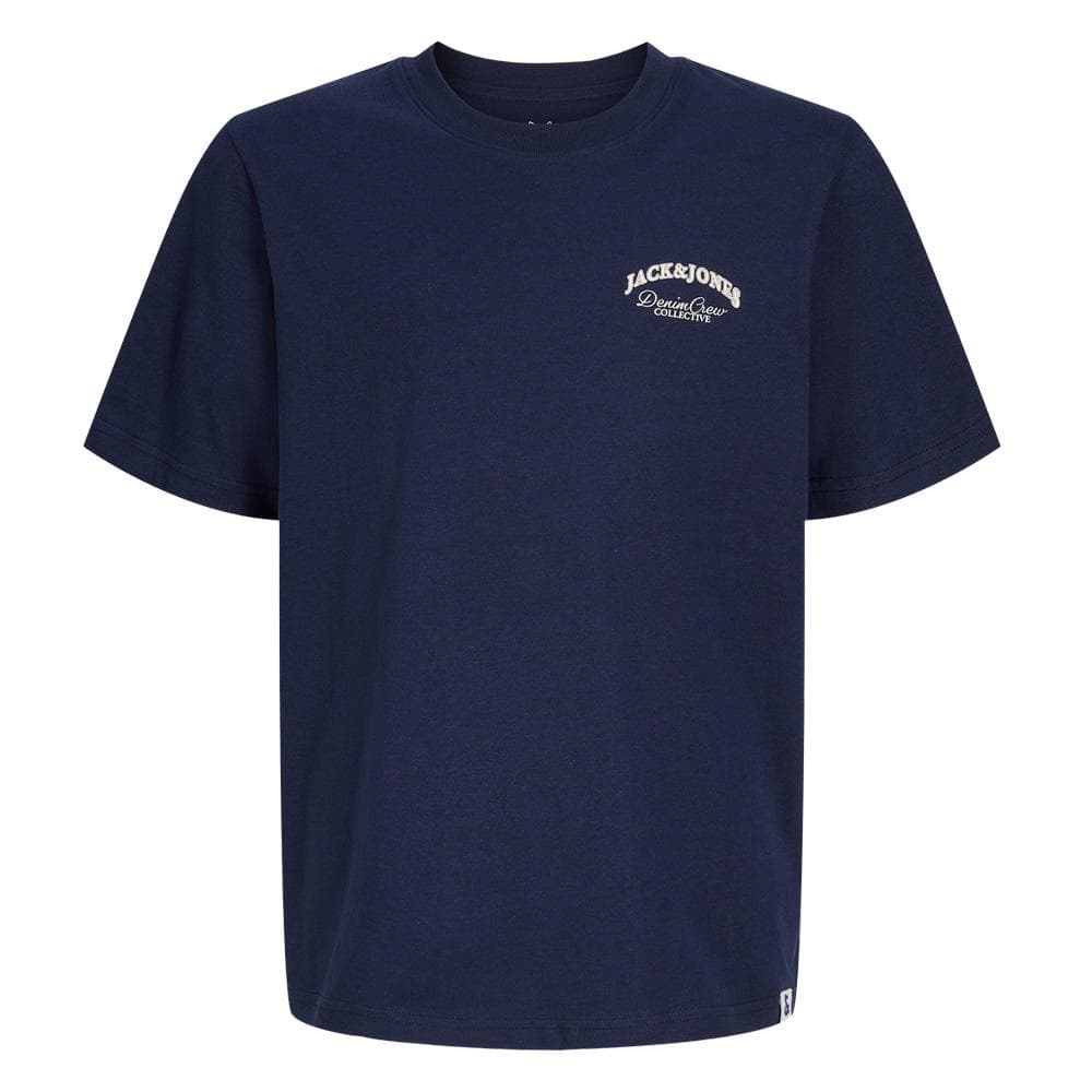 T-Shirt Marine Garçon Jack & Jones Brandes 1