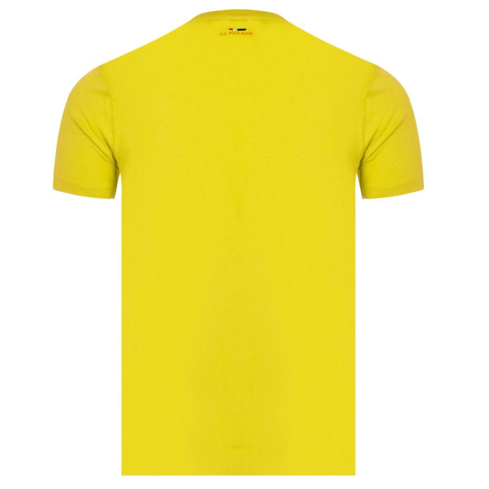 T-Shirt Jaune Homme US Polo ASSN Luca 2