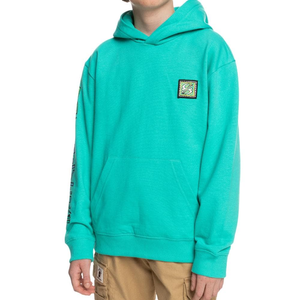 Sweat Turquoise Garçon Quiksilver Radical 1