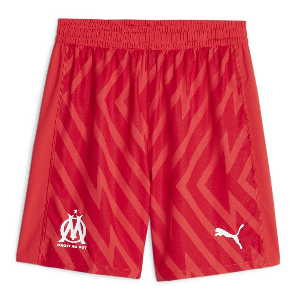 Short de Foot Rouge Homme Puma Om 2024 1