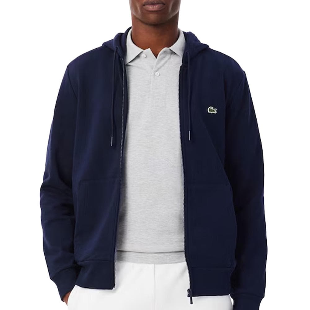 Sweat Zippé Marine Homme Lacoste Zipped 1