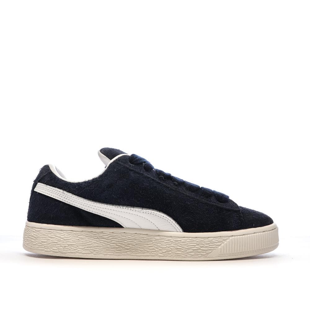 Baskets Noires/Blanches Homme Puma Suede Xl Hairy 2