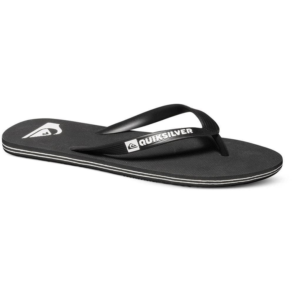 Tongs noir/blanc homme Quiksilver Molokai 6