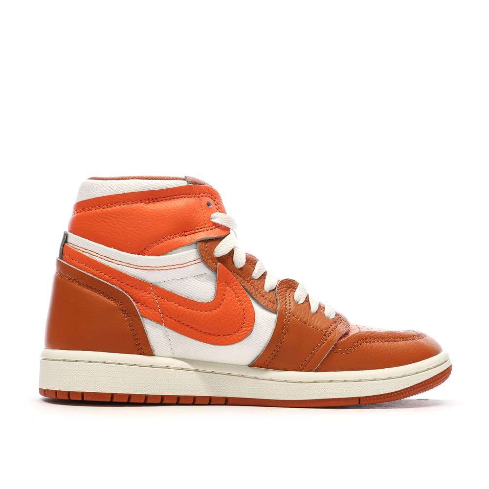Air Jordan 1 High MM Baskets Oranges Femme Nike 2