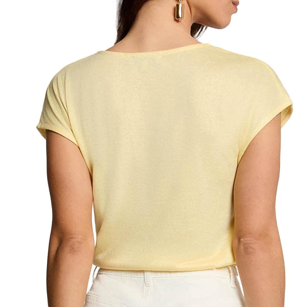 T-Shirt Jaune Femme Morgan Fantaisie 2