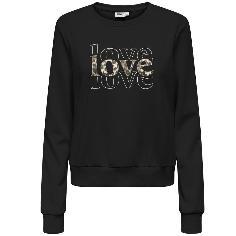 Sweat Noir/Marron Femme Only Rubi 1